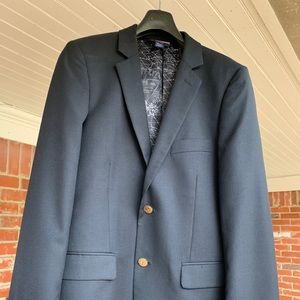 Vineyard Vines boys navy blazer, size 14